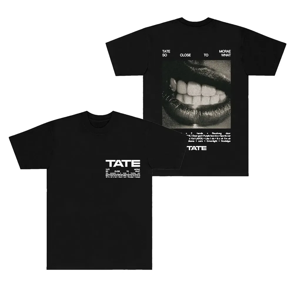

Tate McRae 2025 New Spring/Summer Men's and Women's Sportswear T8 McRae T-Shirt Outwear y2k clothes