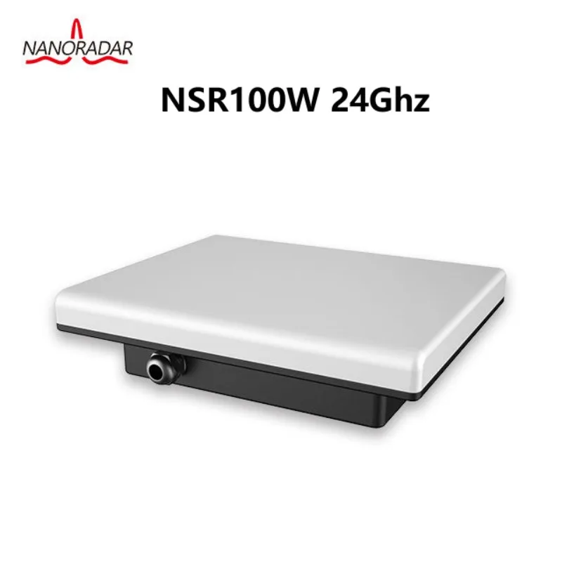 Nanoradar NSR100W 24GHz ตรวจจับมนุษย์/ยานพาหนะบุกรุกโรงกลั่นน้ำมันเรดาร์, โรงไฟฟ้า, สนามบิน, การป้องกันท่าเรือ