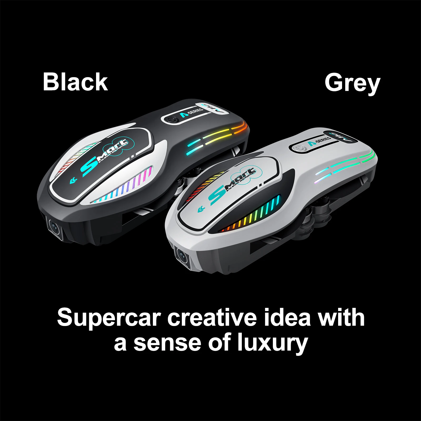 A118 Дрон 8K Профессиональная HD двойная камера Бесщеточный оптический поток Предотвращение препятствий Складной с управлением экраном RC Дроны Игрушка