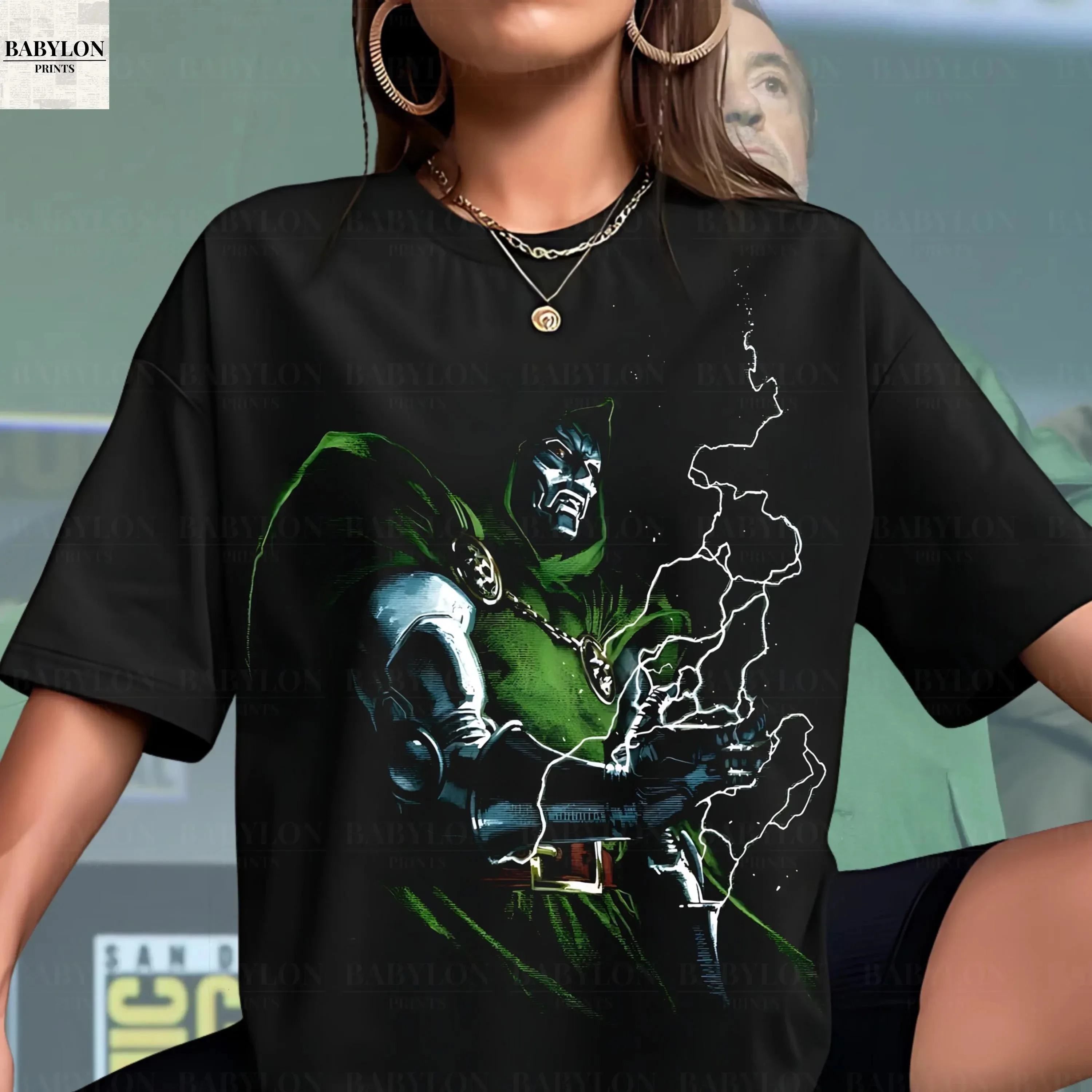 Avengers Doomsday Doctor Doom Doomsday T-Shirt 2026 Sommer Neue Männer Frauen Baumwolle Übergroßes T-Shirt Streetwear Y2K – Detail 8