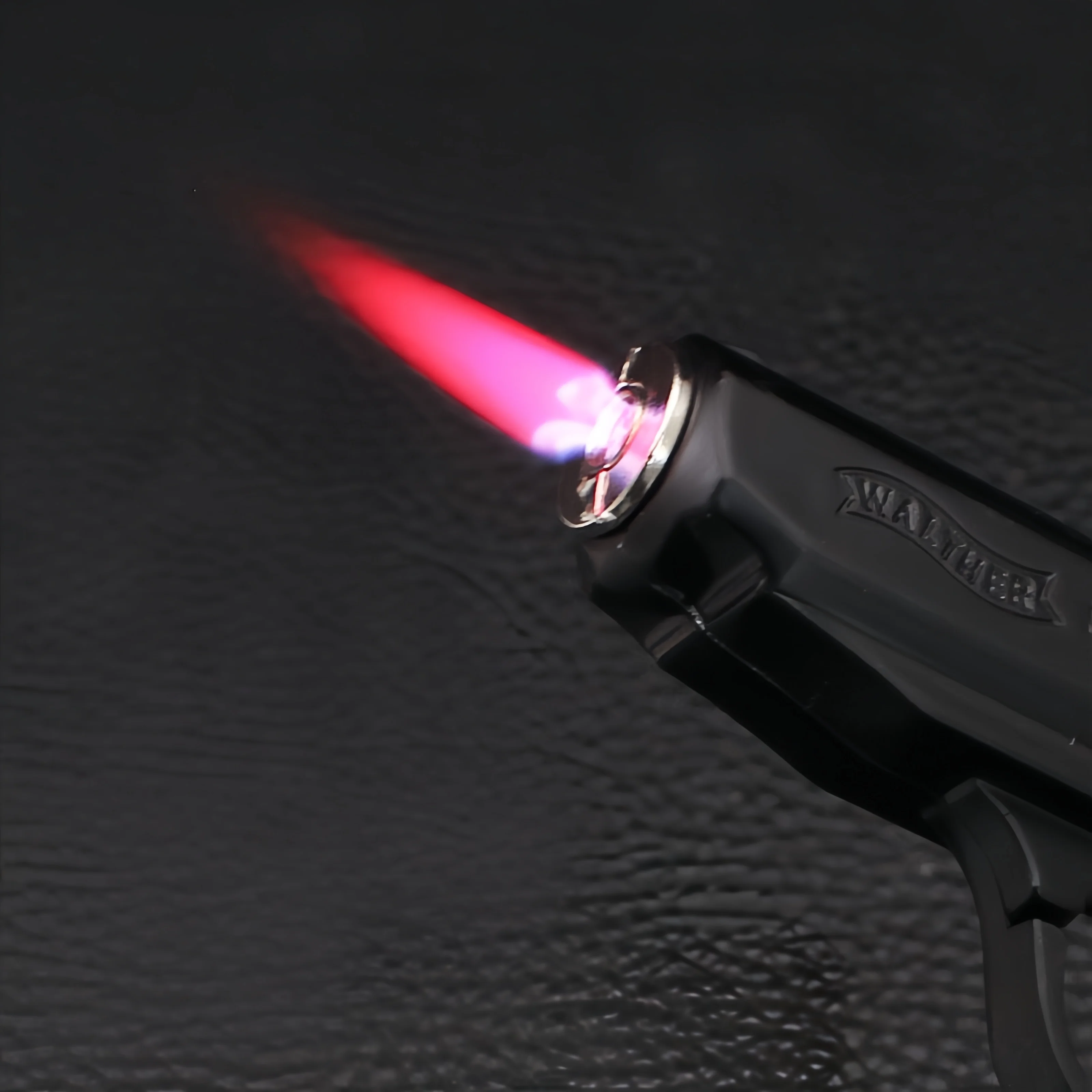 

New Creative Mini Gun Shaped Butane Gas Turbo Lighter Creative Windproof Dual Flame Metal Cigar Lighter Outdoor Tool Men's Gifts