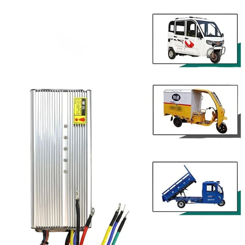 48V/60V/72V 650W-3000W Dual Mode 3-Speed Electric Tricycle Controller for Cargo/Passenger/Utility Trikes Conversion