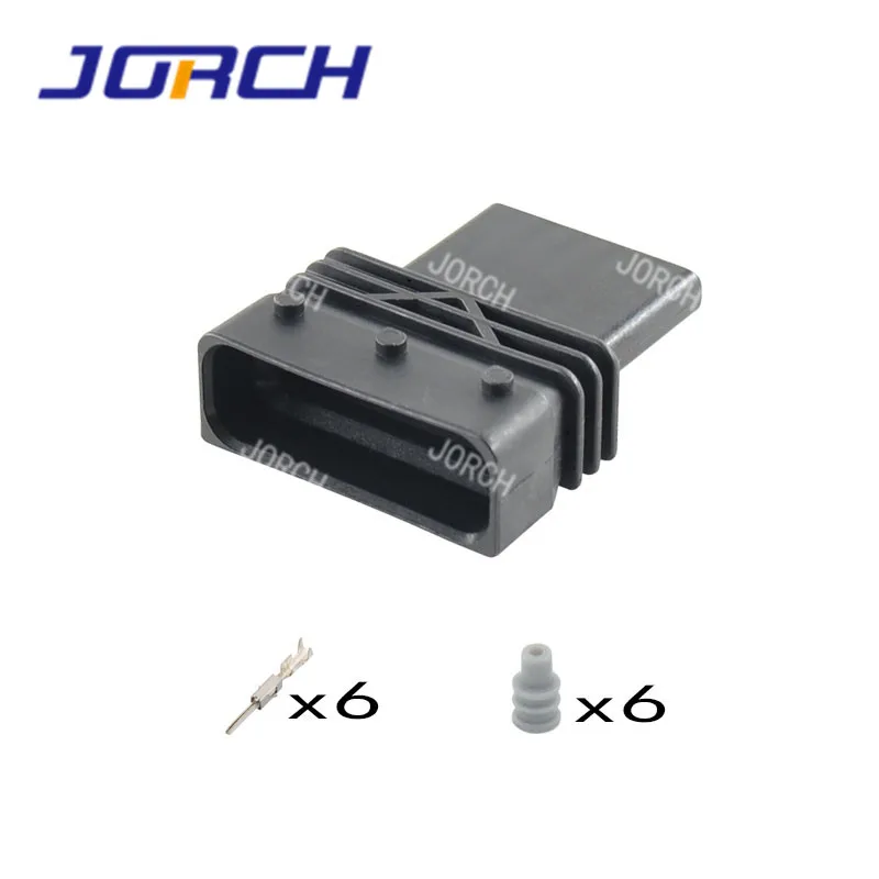 6P TE Connectivity Amp 6-Pin Gaspedal-Steckverbinder 1473284-1 6-929265-2 Wasserdichter Anschluss Elektrischer Steckverbinder