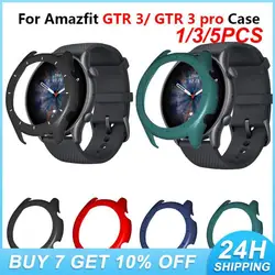 1/3/5PCS Drop-proof Pc Protector High Quality For Amazfit Gtr 3 Case Dustproof Protective Cover Two-color Bumper Shell