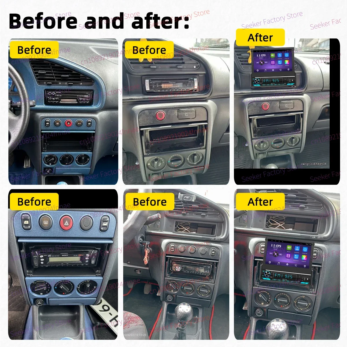 Android Car Multimedia 1 Din Radio 7