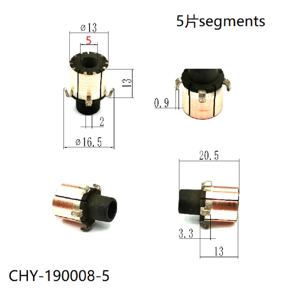 

13*5*13*5p выпрямитель, Медная головка Chy- 190008 -5