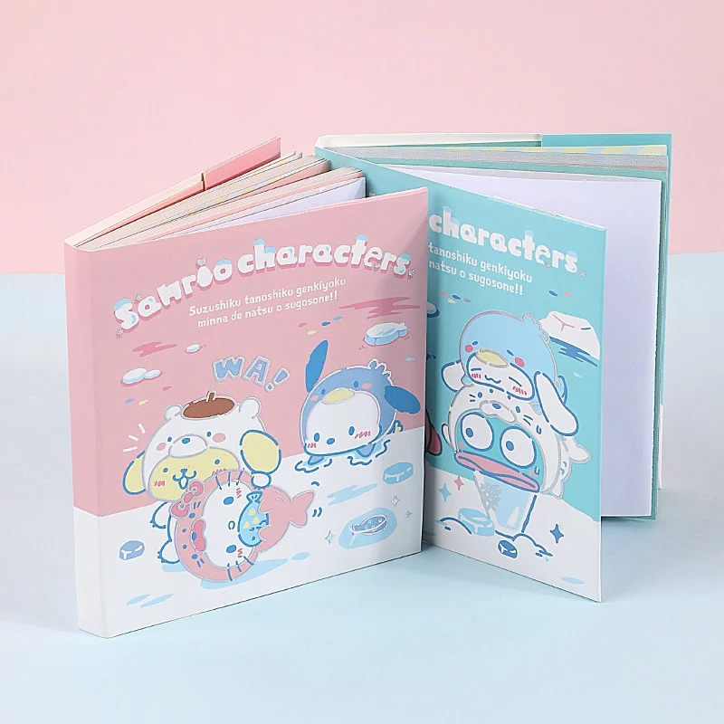 8 قطعة/الوحدة Kawaii سانريو ميلودي Pochacco Hangyodon مذكرة الوسادة لطيف المحمولة دفتر مذكرات مخطط القرطاسية هدية اللوازم المدرسية