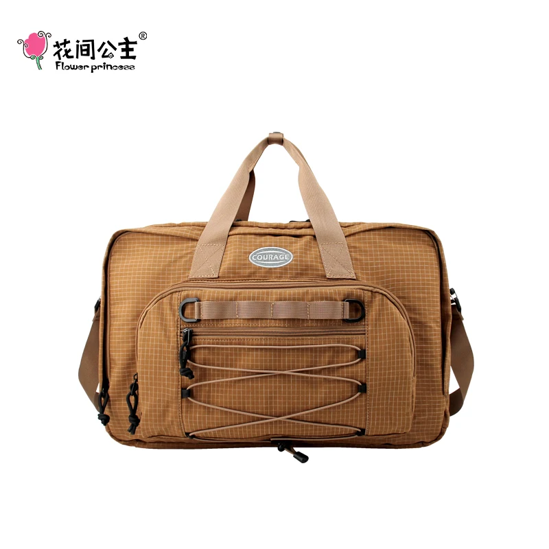 Flower Princess Courage Women's Bag 2025 Original Light Outdoor Travel Handbag Large Multi functional Crossbody Bag Backpacks