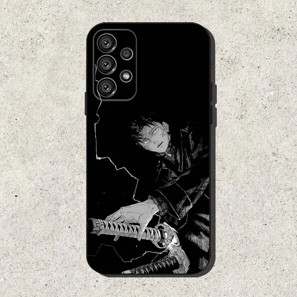 Чехол для телефона Kagurabachi для Samsung S25, S24, S21, S22, S23, S30, Ultra, S20, Plus, Fe, Lite, Note, 10,9,5G, черный чехол