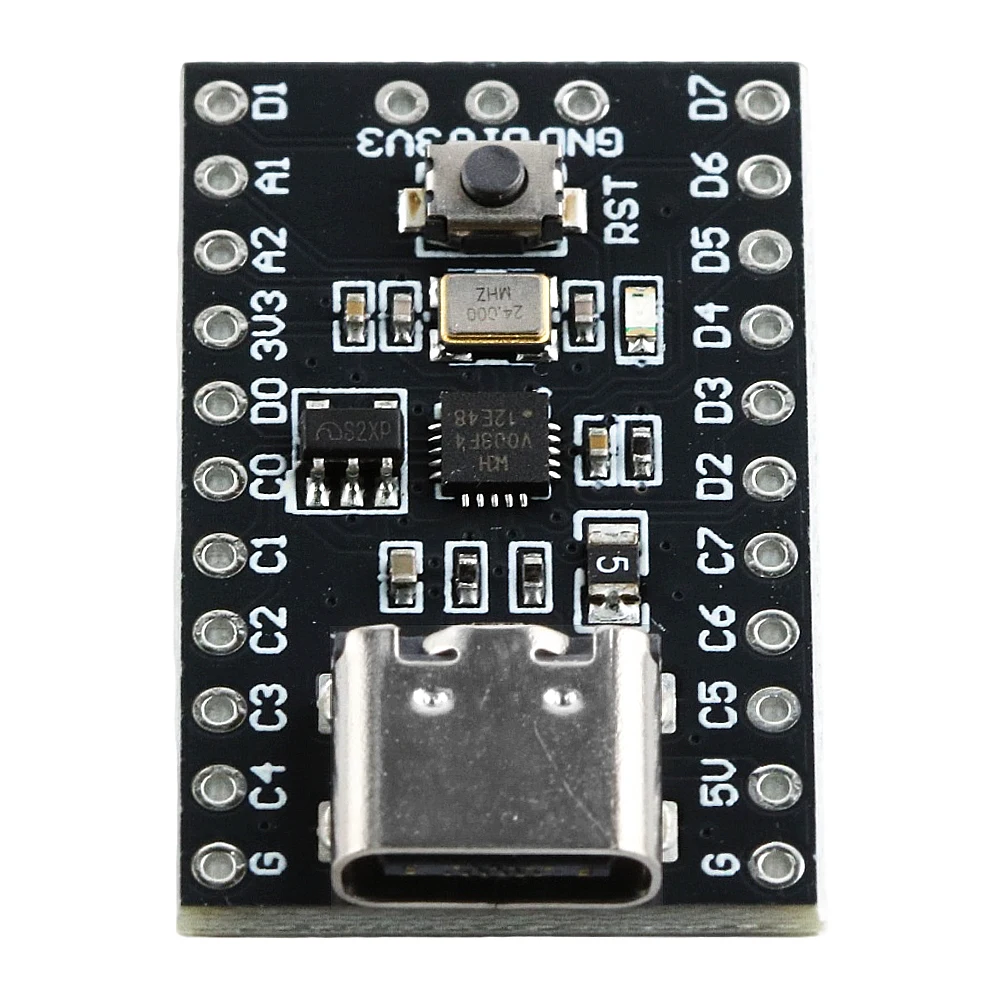 TYPE-C CH32V003 Minisystem Development Board for Nano RISC-V CH32V003F4U6 Chip USB 22 PinPin