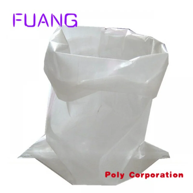 Custom  White pp woven bag/sack for rice/flour/food/wheat 40KG/50KG/100KG ,polypropylene woven bag