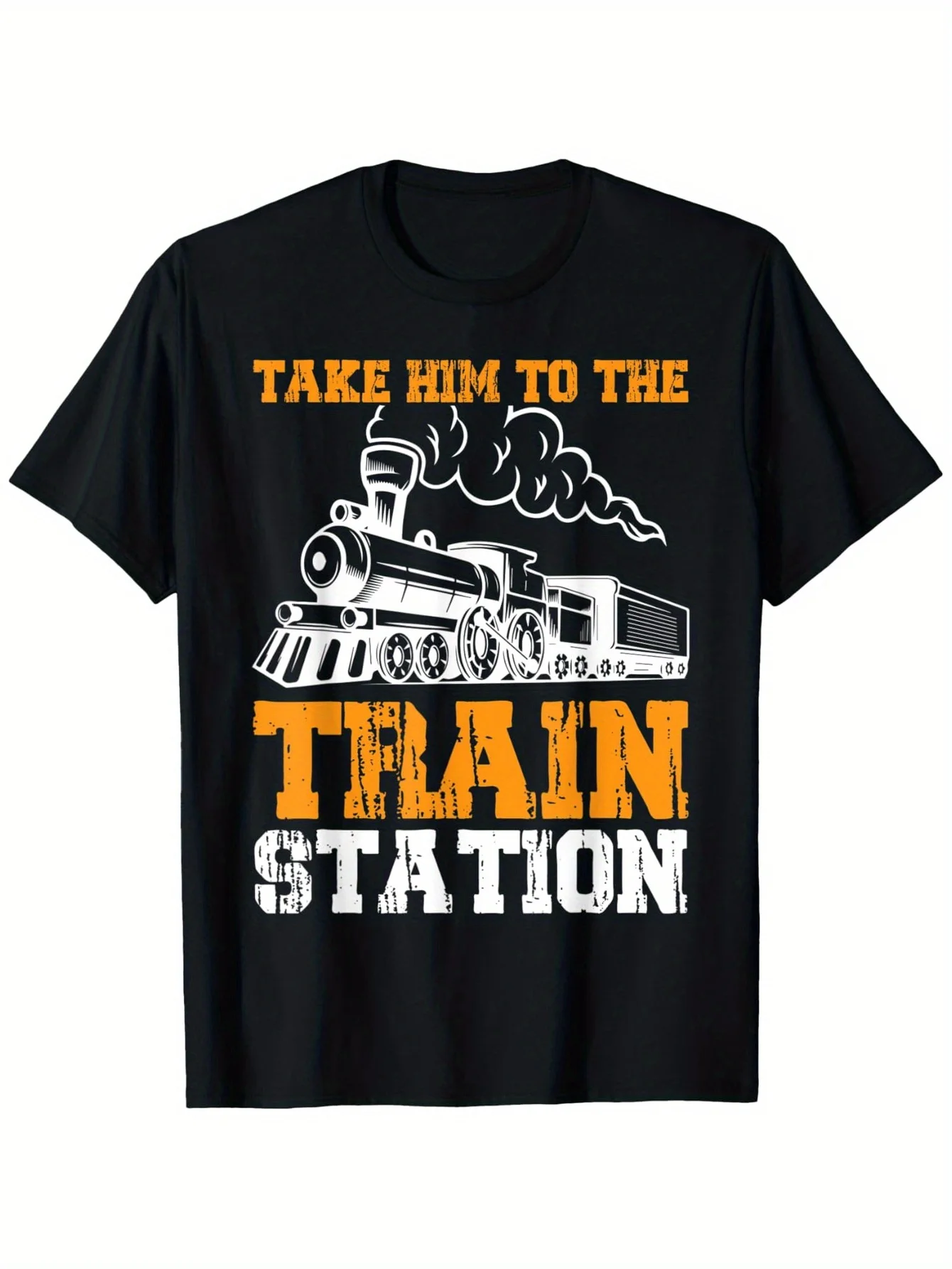 

"Take Me to Space" T-Shirt - 100% Cotton S-XXXL, Black Astronaut/Rocket Tee