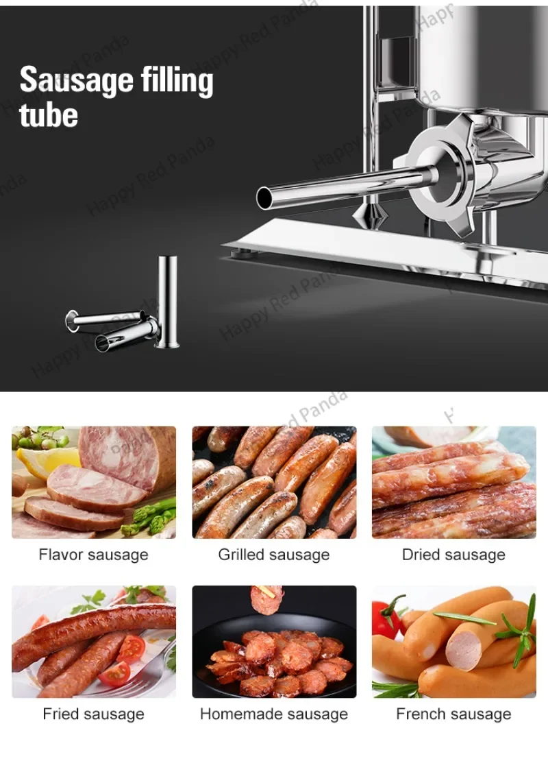 Apply To Automatic Sausage Making Machine 15l Kitchener Sausage Filler  Electric Sausage Stuffer