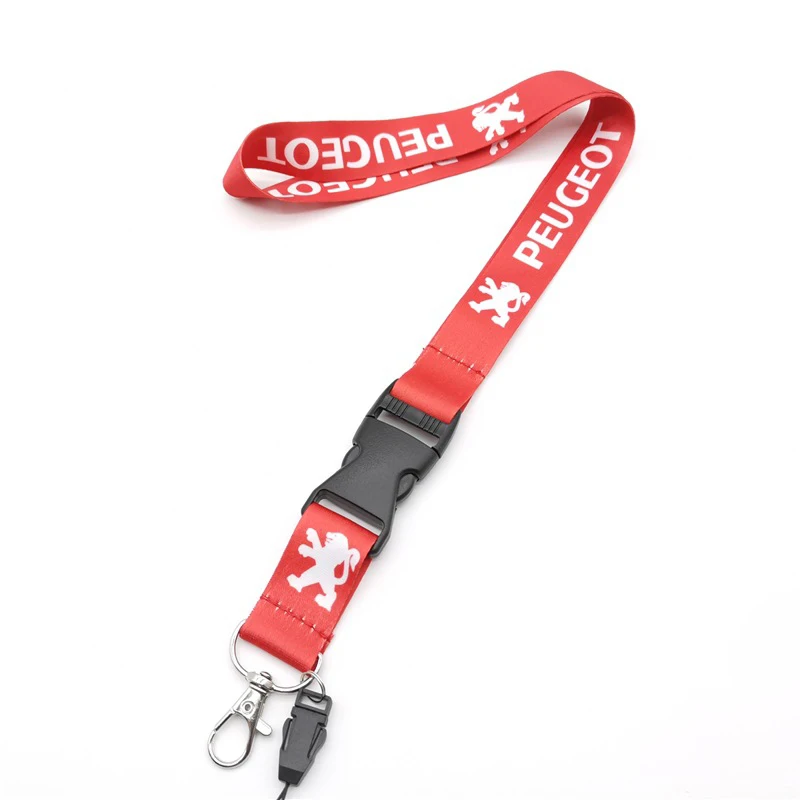 النايلون سيارة المفاتيح الخصر معلقة Keyrings لبيجو 106 207 208 301 306 307 308 407 408 508 2008 4008 5008 الديكور #5