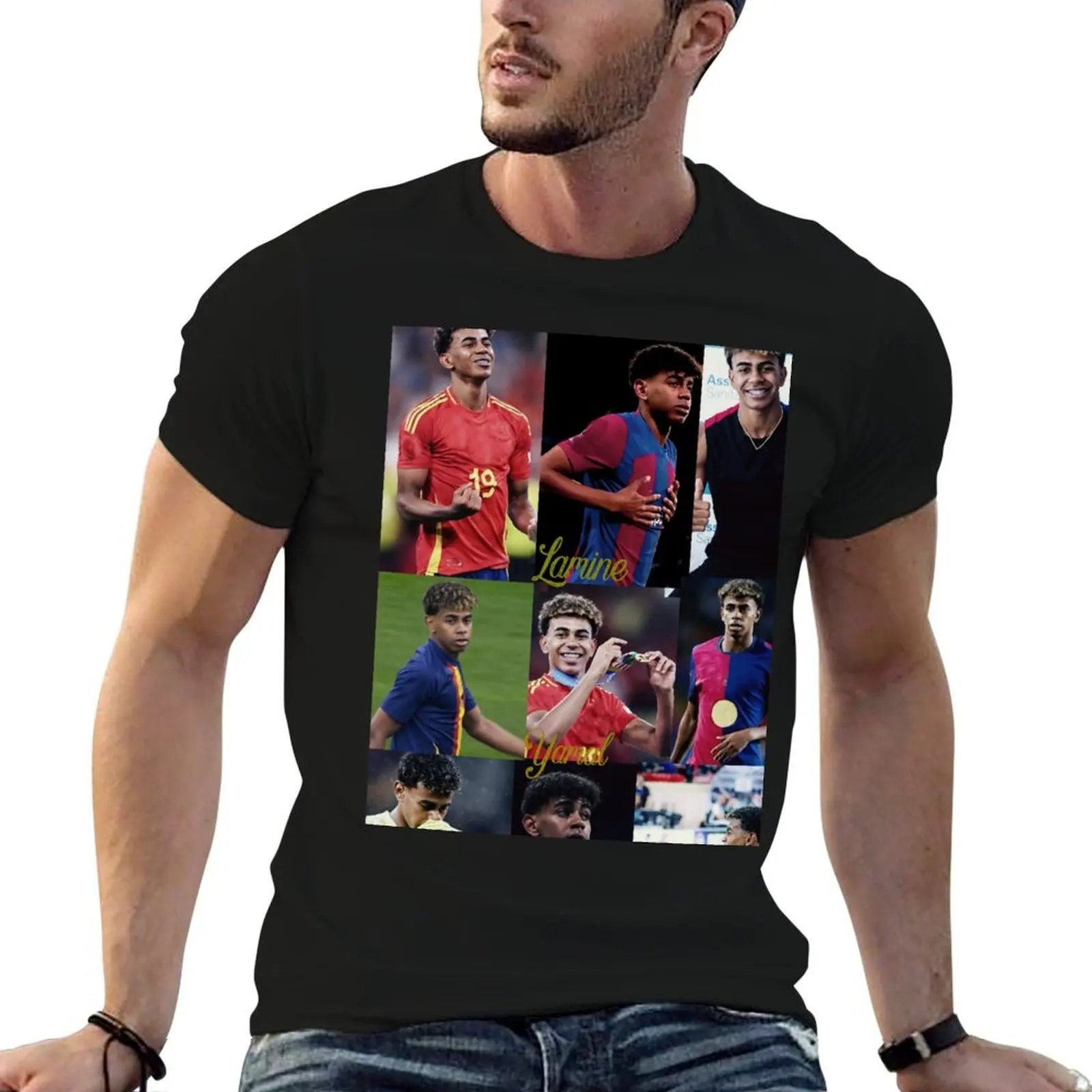 

Lamine Yamal T-Shirt t shirt man luxury essential t shirt T-Shirt