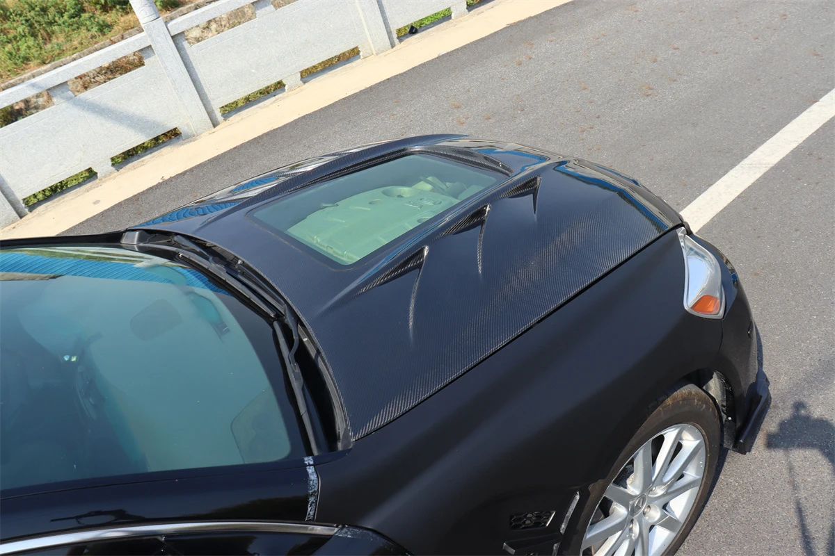 Карбоновый капот MRD для Lexus GS 2005-2011, крышка двигателя в стиле MBJ, крышка капота автомобиля из углеродного волокна
