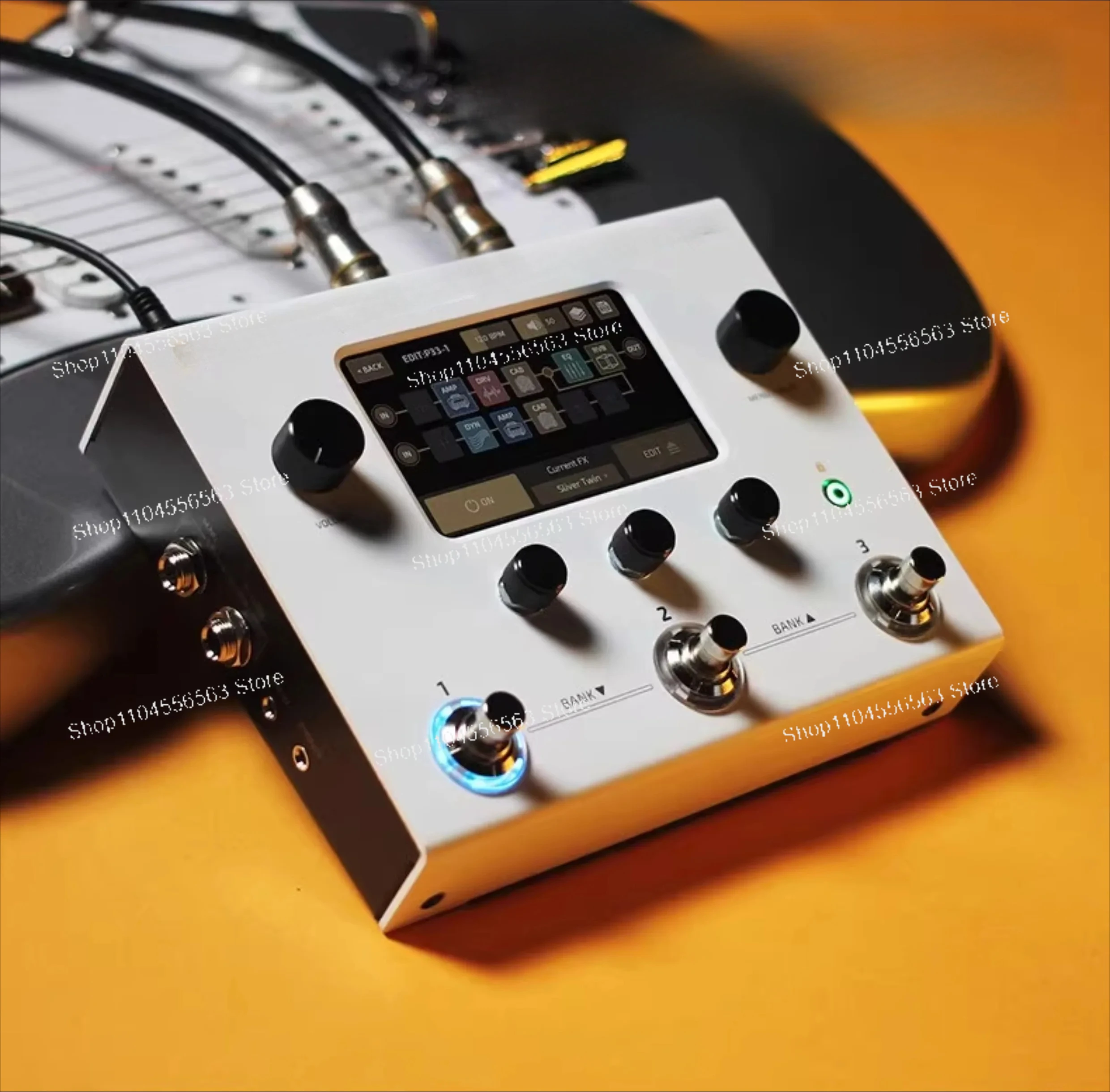 

Hotone Ampero II Stomp Effect One Electric Guitar Comprehensive Effect 2nd Generation MINI 2nd Generation