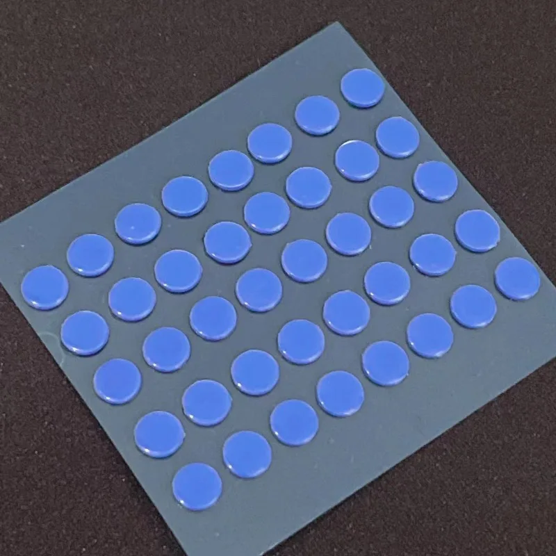 6.5mm ultraglide pequeno ponto redondo ptfe mouse patins diy ratos glide pés controle de gelo versão velocidade resistente ao desgaste esports