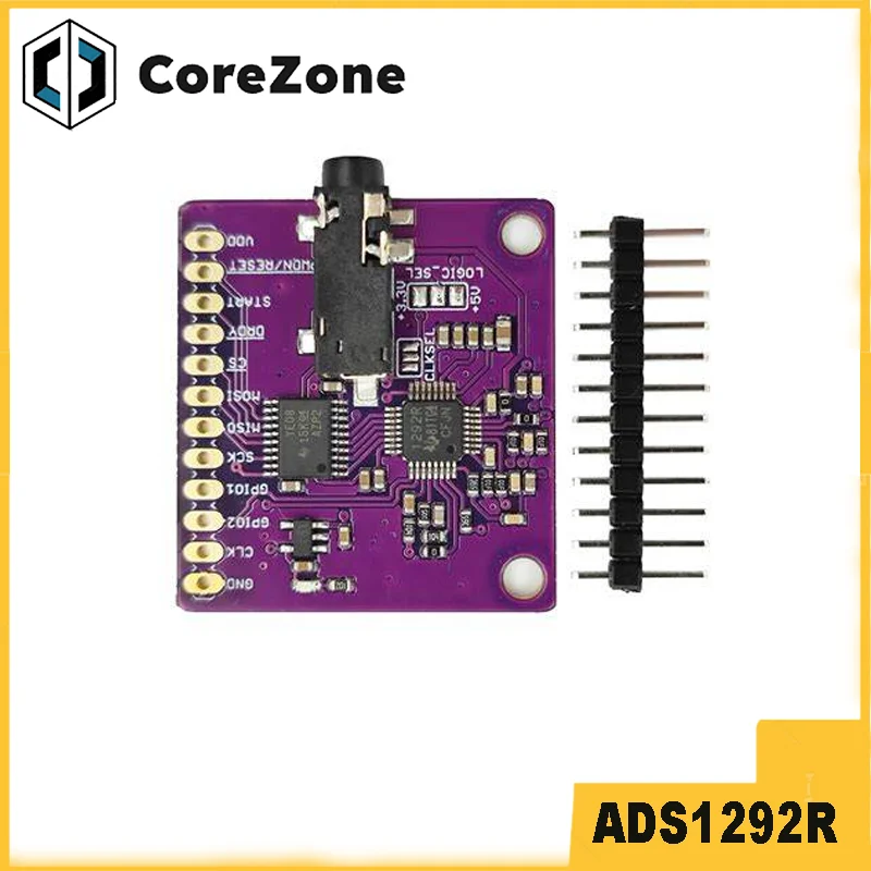 1292 ADS1292R ECG respiratory impedance ECG 2-channel 24 bit analog-to-digital converter
