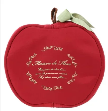 Red Apple Bag Mini Purse Bag Female Autumn Winter New Women\'s Cosmetic Bags Fashion Sweet Cute Makeup Bag for Ladies