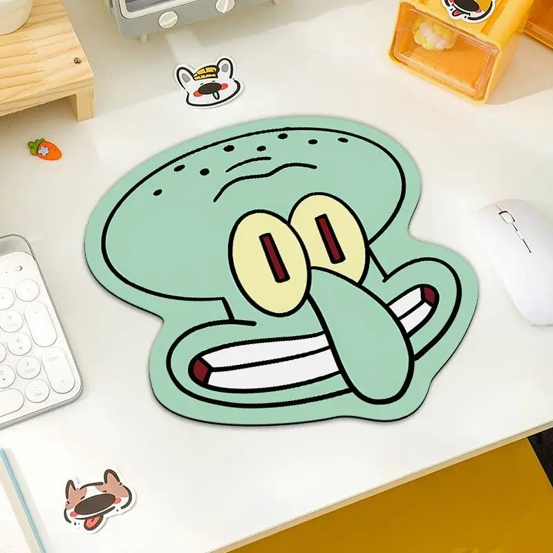 

Squidward Tentacles Mouse Pad Cute Anti-slip Rubber Base Gaming Office Mouse Mat Waterproof Desk Pad for Computer Laptop PC Gift