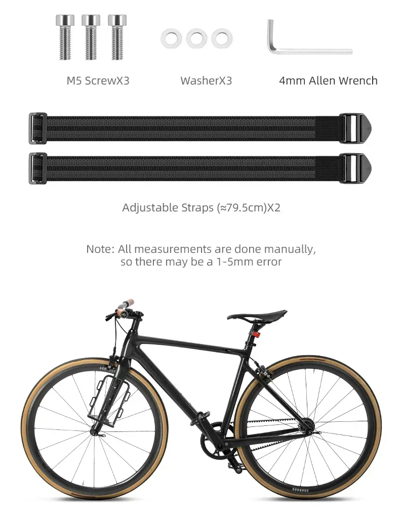 ROCKBROS-portaequipajes delantero de aleación de aluminio para bicicleta, alforja para ciclismo de montaña y carretera, soporte de carga, estante para equipaje, accesorio