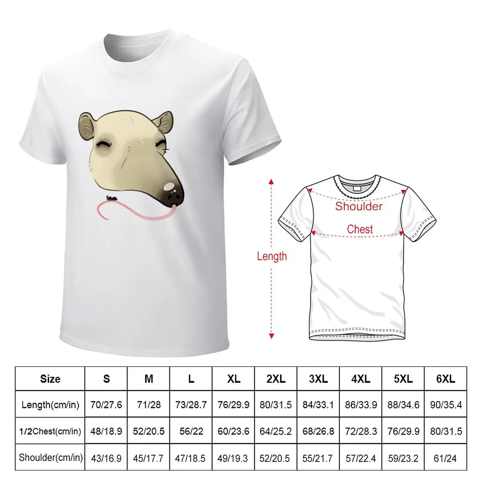 Tamanduas A Solid and Check Out This Anteater! T-Shirt hippie clothes anime clothes plus sizes plain white t shirts men