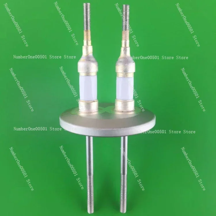 

Vacuum ceramic sealing high voltage KF40 insulated sealing electrode flange feeding conductive pillar device connecting device