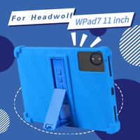 Kids Friendly Soft Silicone Adjustable Stand Cover protective sleeve Case For Headwolf WPad7 11 inch Tabletprotective cover