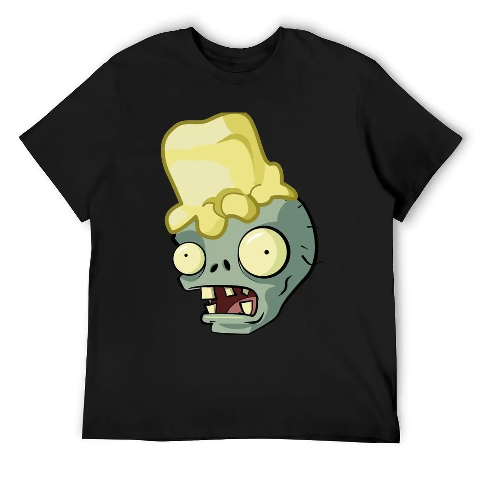 

Buttered Zombie T-Shirt cotton graphic tees anime figures plain black t shirts men