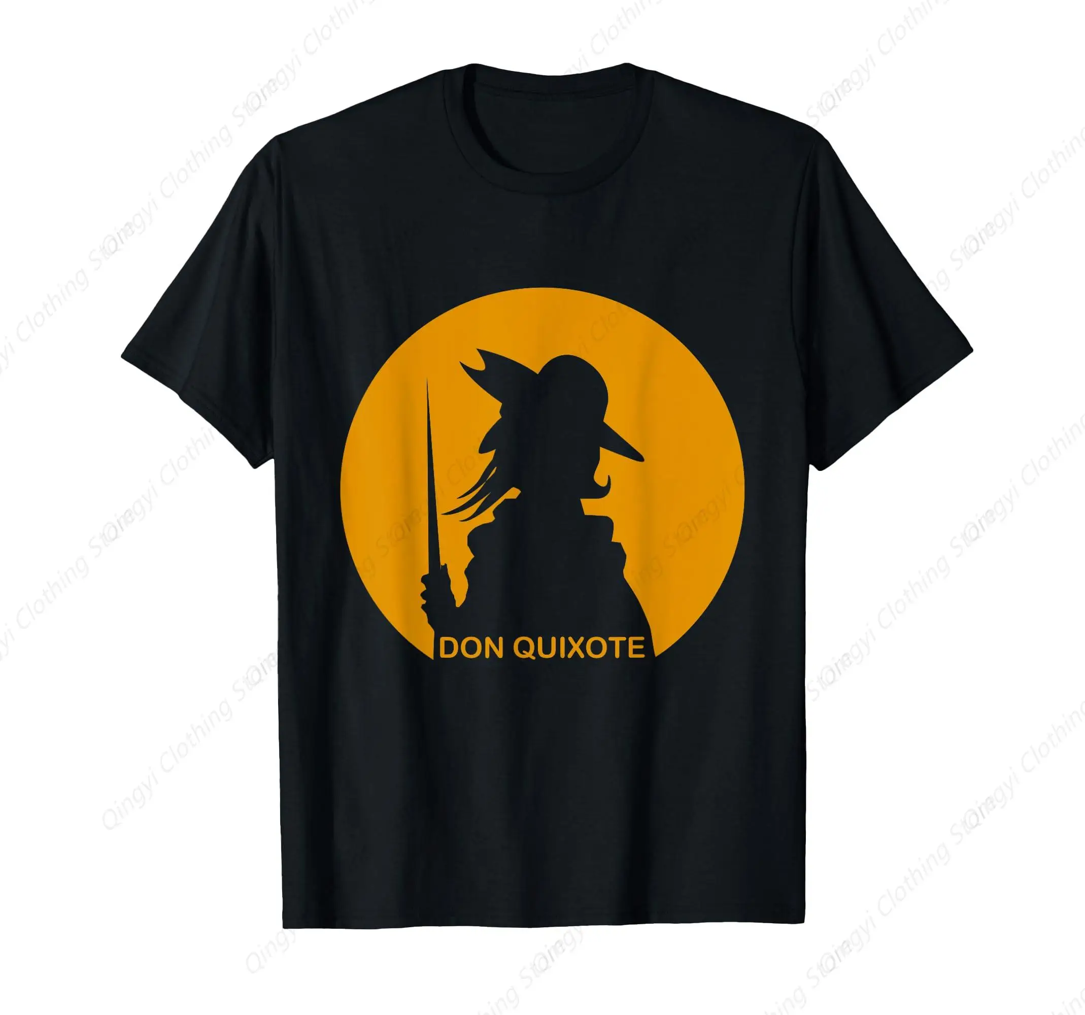 

Don Quijote profile shadow image in the sun T-Shirt
