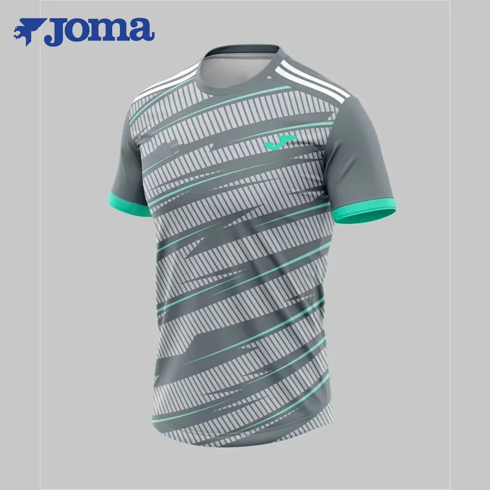 JOMA Summer Best-selling 3D Print Short-sleeve Daily Outdoor Sports Fitness Running Cycling Quick Drying Breathable Men T-shirt image 4