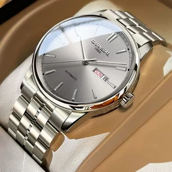 Carnival New Luxury MIYOTA Movement Mechanical Watch Men's 316 Stainless Steel Sapphire Crystal Waterproof Automatic Watches Men