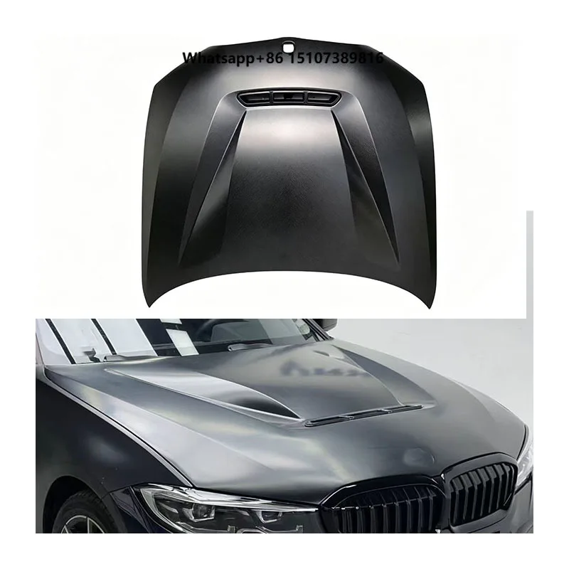 For 19-25 3 Series G20 G28 CS Models with Aluminum Alloy Hood and Metal Engine Hood