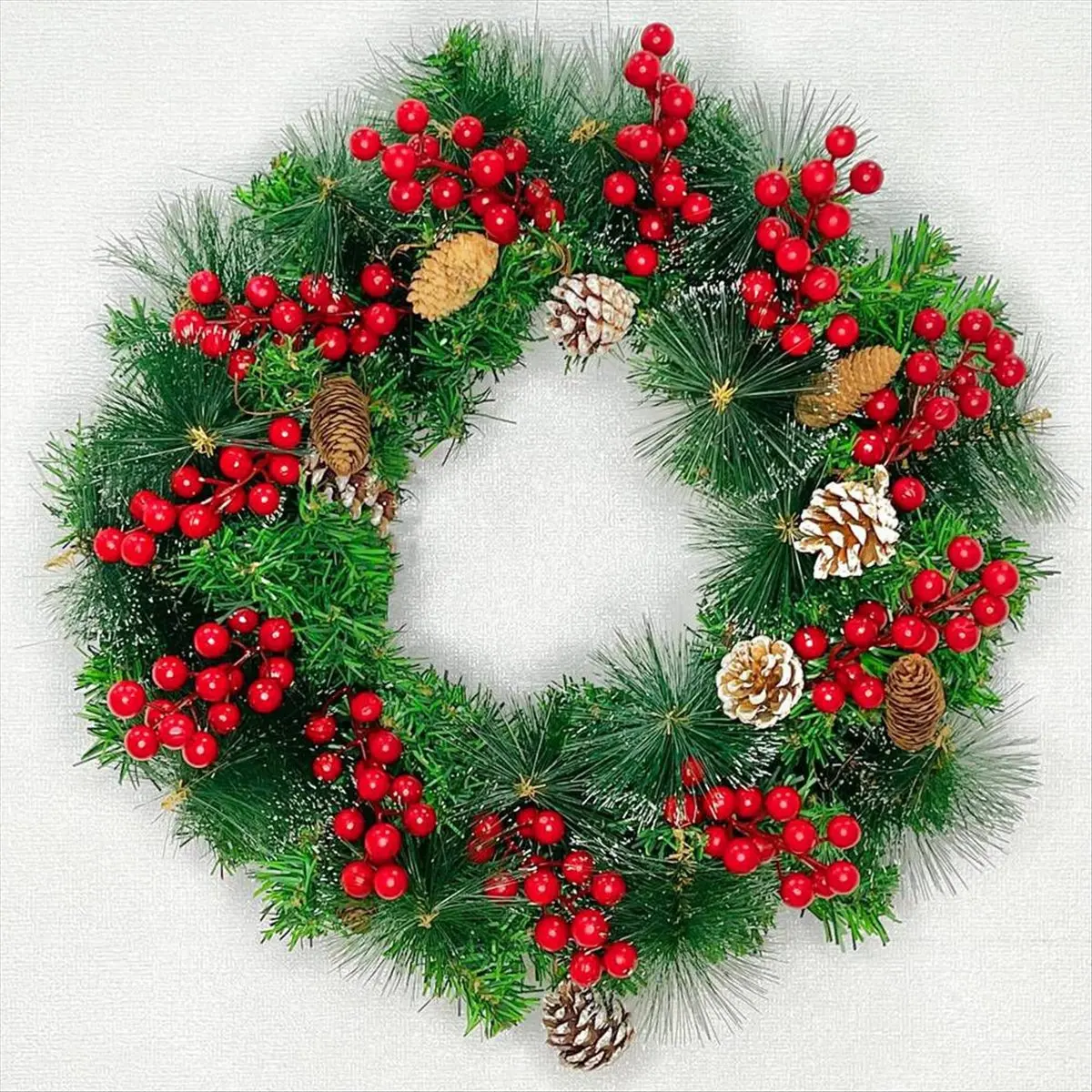 BHBL 25 Pcs 20cm Berry Stems Christmas Decorations, Christmas Picks Branches Sticks Twigs