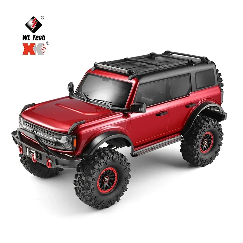 Nowy WLtoys 104020   1:10 Liema pełna skala 4x4 RC samochód wspinaczkowy pojazd terenowy symulacja samochodu profesjonalny zdalnie sterowany