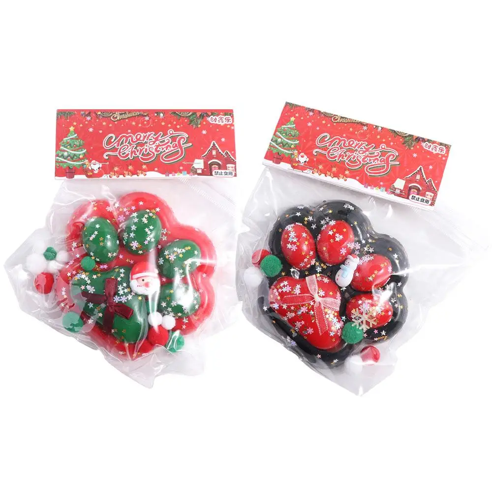 Super grande zampa di gatto di Natale giocattoli da spremere impastare rimbalzo lento giocattolo di agitazione del fumetto 13 cm giocattolo di pizzico della zampa di gatto in silicone