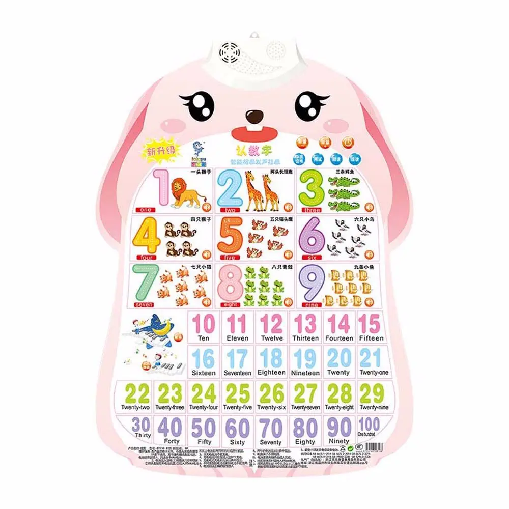 

Learning Point Reading Baby Enlightenment Children's Voice Early Education Audio Wall Chart Audio Book Baby Learning Toys