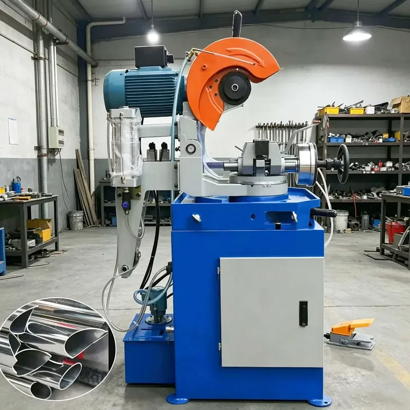 CE Certification Circular Cold Saw for Stainless Steel Aluminum Copper Metal Tube Industrial Use High Efficiency Auto Pipe