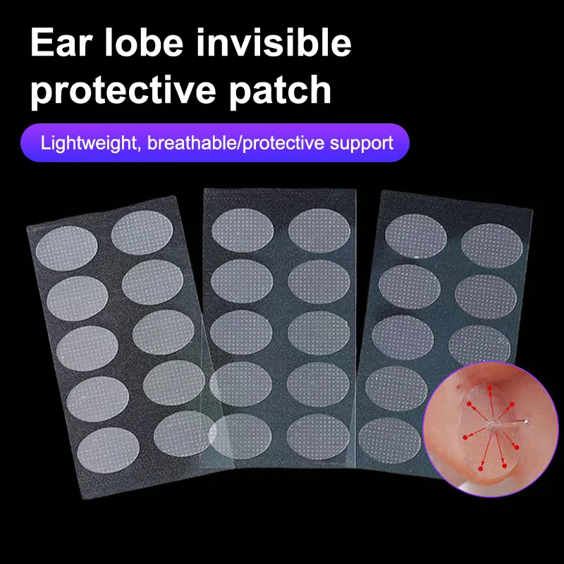 Patches Invisible Earlobes Protective Stickers For Prevent Stretched Or Torn Protective Relieve Heavy Earrings 30/50/100/200