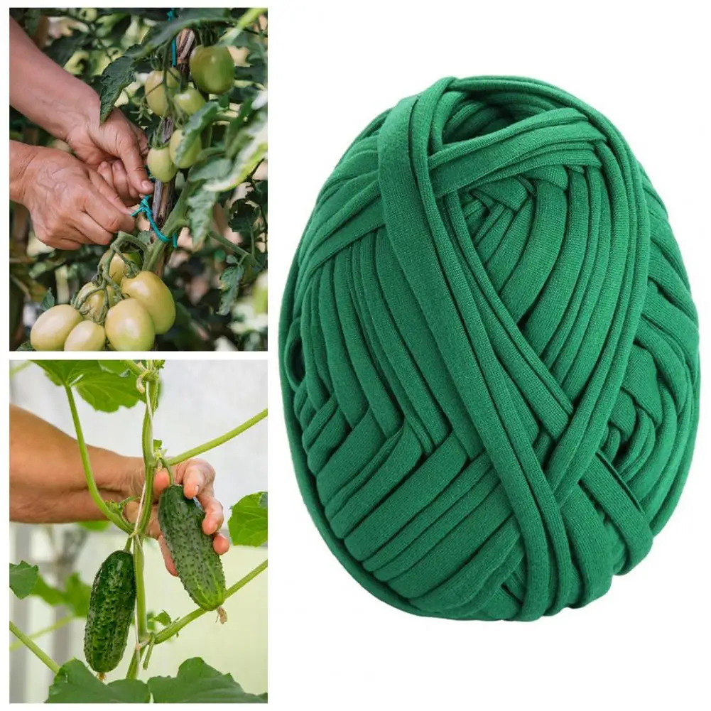 1 Rouleau de Liens pour Plantes Pratiques, Flexibles et Résistants à la Déchirure en Fibre Acrylique – Attaches de Jardin Torsadées, Organisateur de Câbles, Attache de Câble Agricole