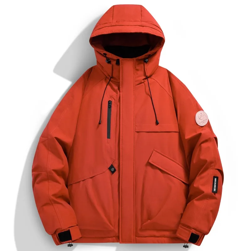 New Fashion Men Outdoors Hooded Waterproof Windproof Winter Coats Man Casual Down Jackets Male Thicker Warm Parkas Couple Coats