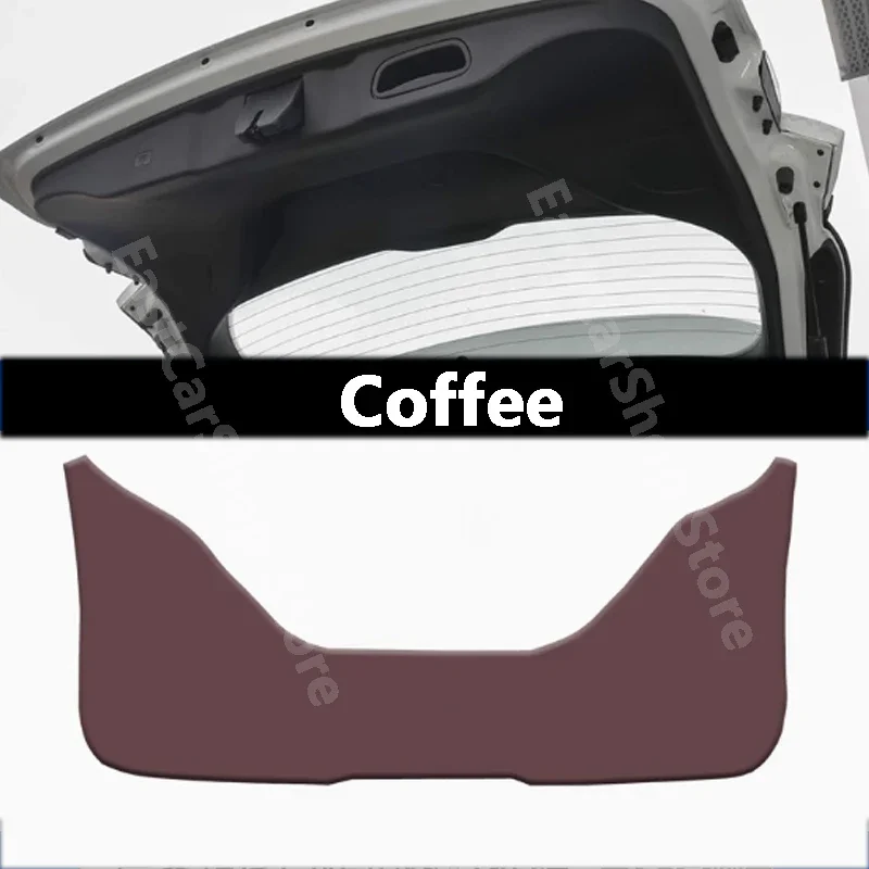 

For Jeep Compass 2017-2021 Car Rear Trunk Tailgate Protection Pad Trunk PU Leather Anti-dirty Pad Accessories Cover