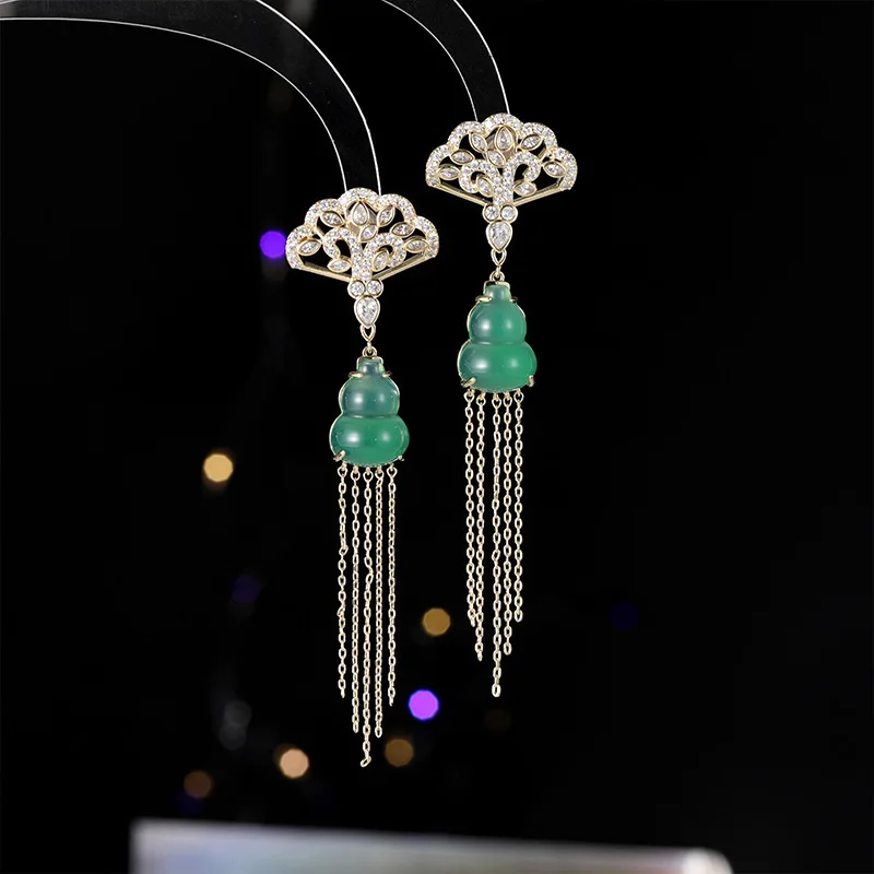 

Cheongsam, Hanfu, traditional Chinese style earrings, new Chinese-style earrings