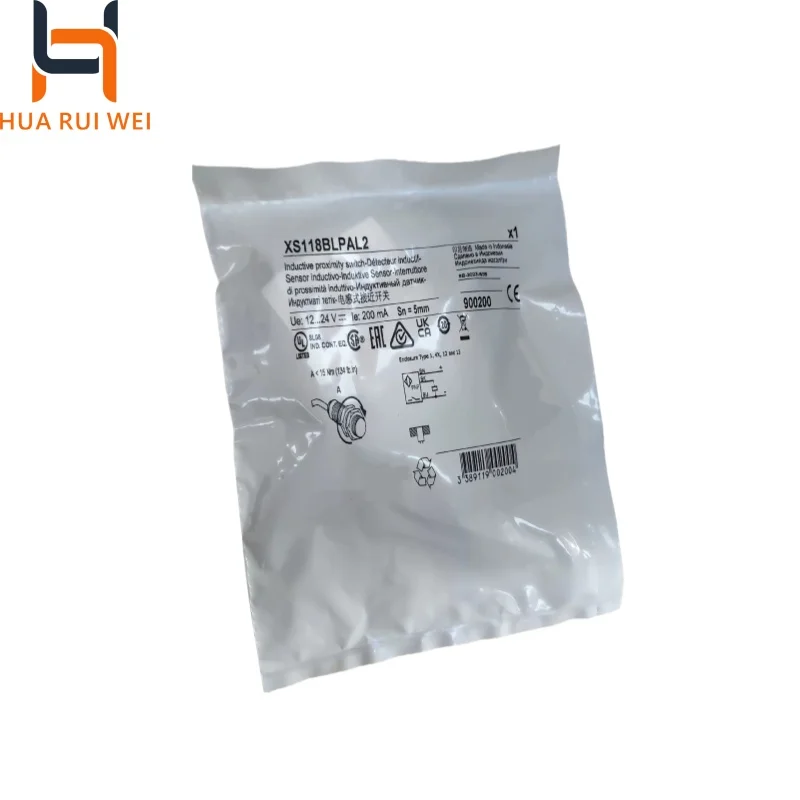 

2026 Hot Selling New XS118BLPAL2 Proximity Switch M18 24V PNP/DC 1NO 2m Cable