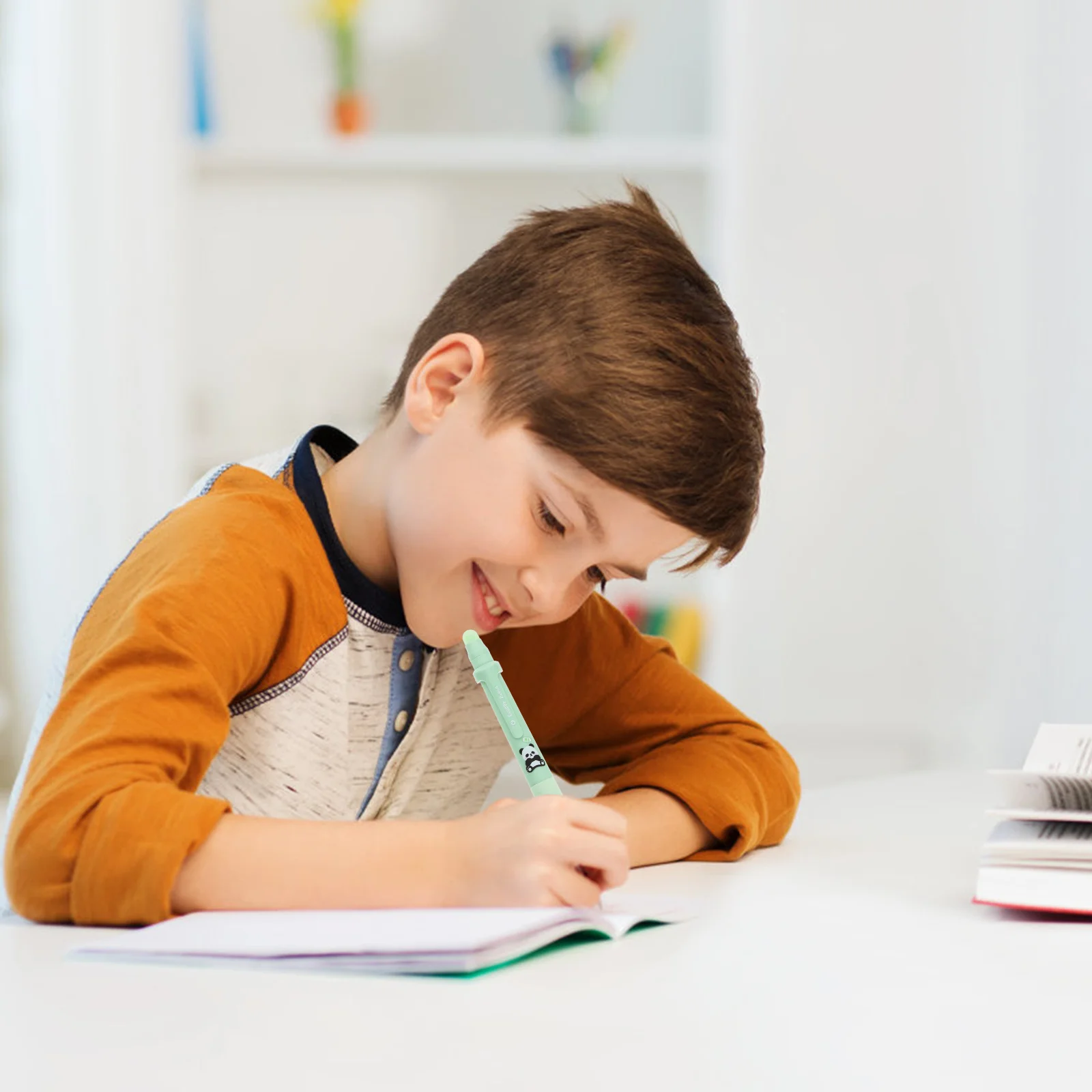 

4 шт. стираемые гелевые ручки 0,5 мм, гладкое письмо для студентов, гелевая ручка прессового типа, школьные и офисные стираемые ручки, 0,5 инструменты для письма