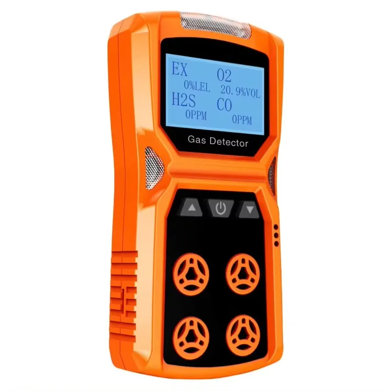 High Accuracy Multi-functional Analyzer Can Measure Audible and Visual Alarm High Sensitivity 4-in-1 Gas Detector Tester