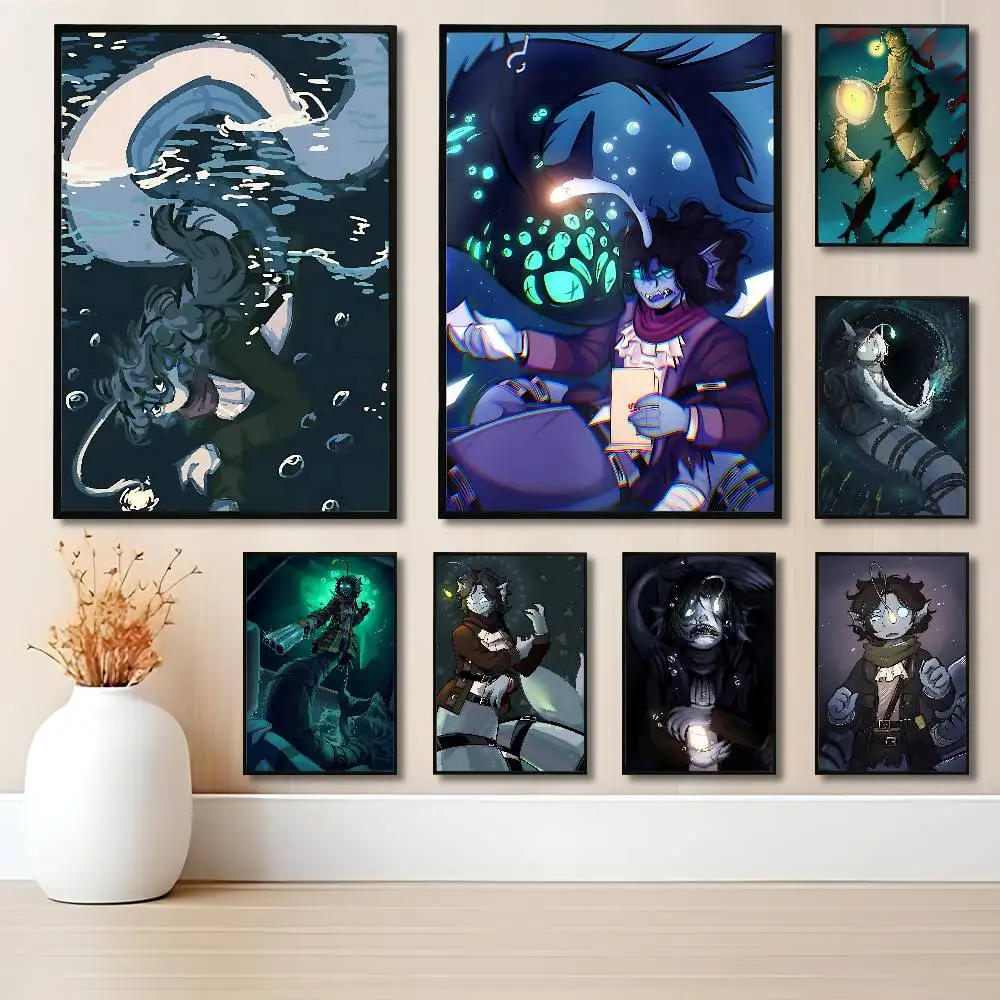 

P-Pressure S-Sebastian S-Solace Club Bar Paper Vintage Poster Wall Art Painting Bedroom Study Stickers