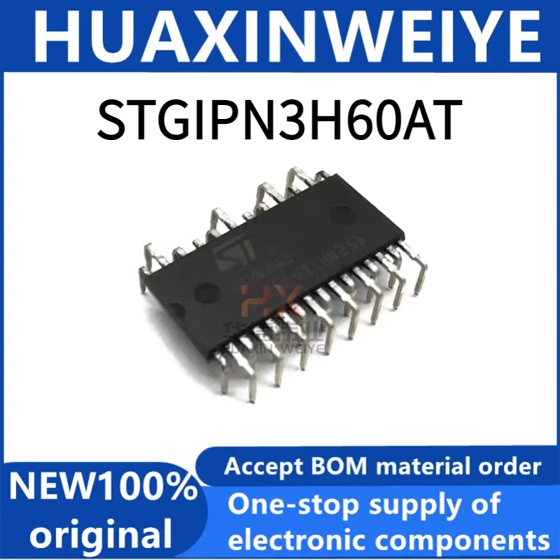 1pcs STGIPN3H60AT Intelligent Power Module (IPM) STGIPN3H60AT DIP-26S T Component