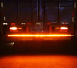 12V24V truck modified with auxiliary driving running lights, turn signal, flashing brake light strip